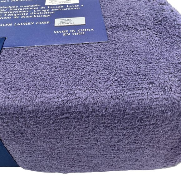 U.S. Polo Assn Luxurious Plush Blanket 60x90 inches New - Picture 2 of 4